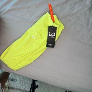 TLF apparel camel toe free Vibrant Lime Leggings